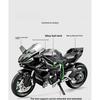Большой размер 1/9 Kawasaki H2R Симуляция Спрей Модель Мотоцикла Игрушка Симуляция Сплав Модель Мотоцикла Мальчик Коллекция Автомобилей Ручная работа Подарок