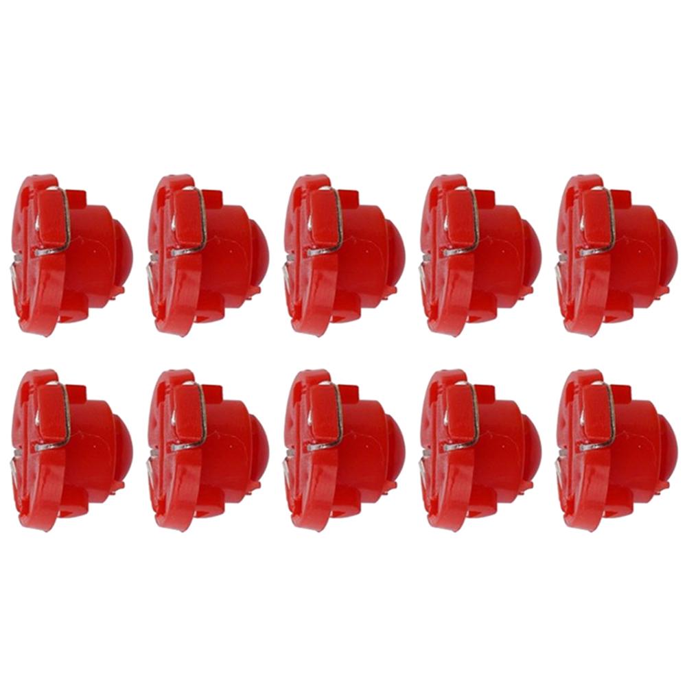 Автомобили Автозапчасти Приборная панель Автомобильный световой индикатор 1SMD Внутренняя лампа для чтения Лампы 12 В 10 шт. LED T3