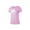 Sportswear Essential Classic Logo Short Sleeve T-Shirt Women Tops Pink BV6170-695