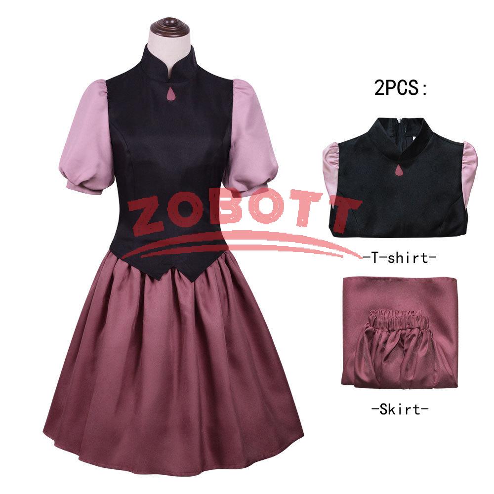 Anime The Owl Cosplay House Edalyn Clawthorne Amity Blight Luz Noceda Lilith Dress Suit Uniforms Halloween Costume