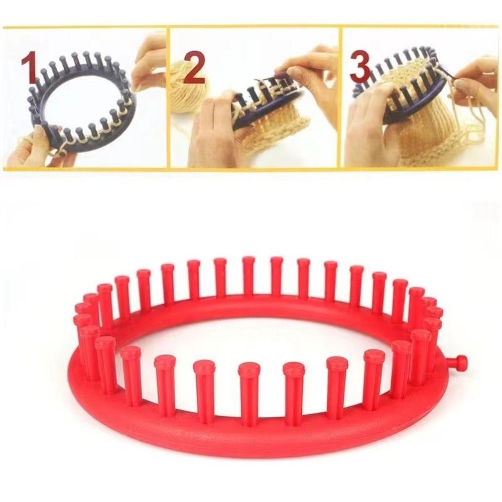 Weaver Weaving Scarf Sweater Hat Shawl DIY Stitching Knitting Machine