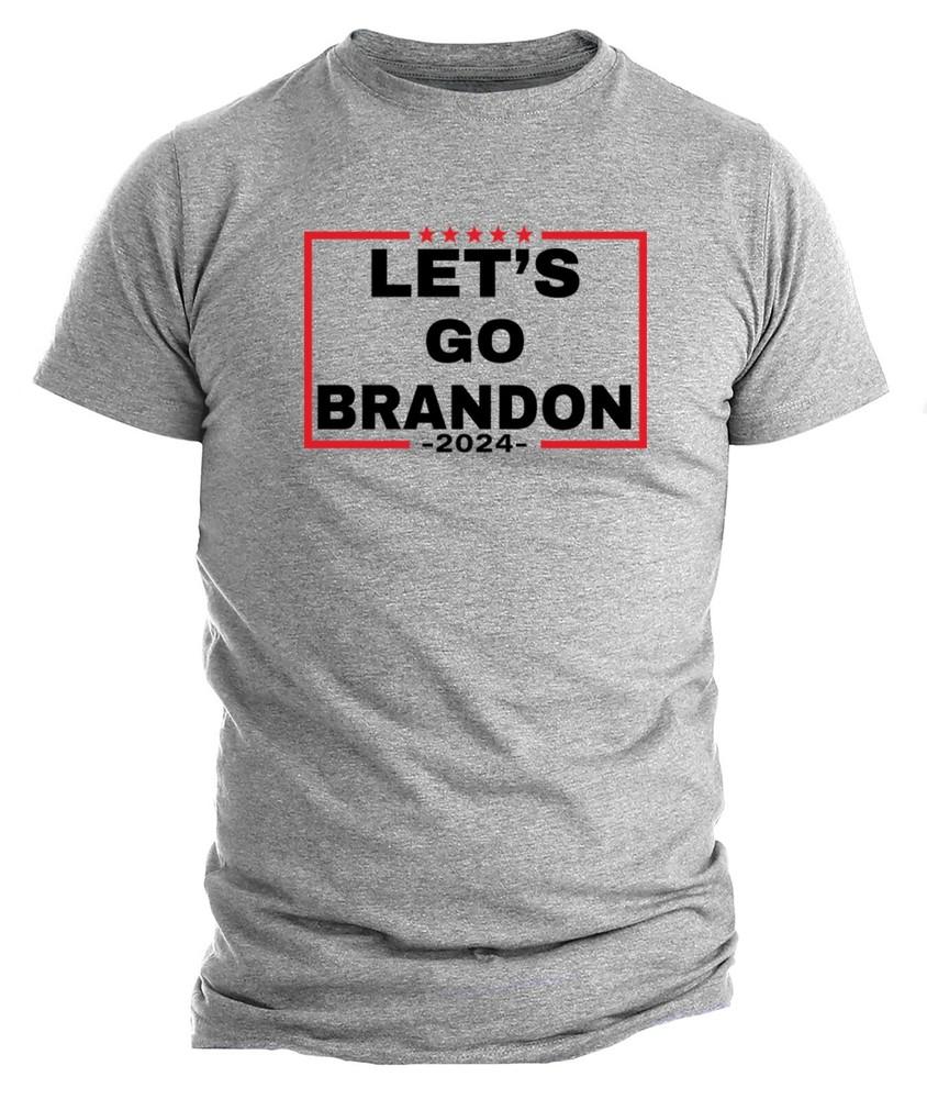 Let's Go Brandon Joe Biden Funny Sarcasm T shirt Trump 2024 Political Shirts