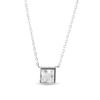 Luxenter Collier En Argent 925 Avec Zircons Brillants Finition Ens Rhodium - Birdax