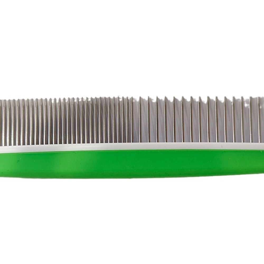 Однорядная расческа для собак и кошек с булавками Товары для животных Инструменты для ухода за шерстью Портативная расческа для домашних животных с открытым узлом