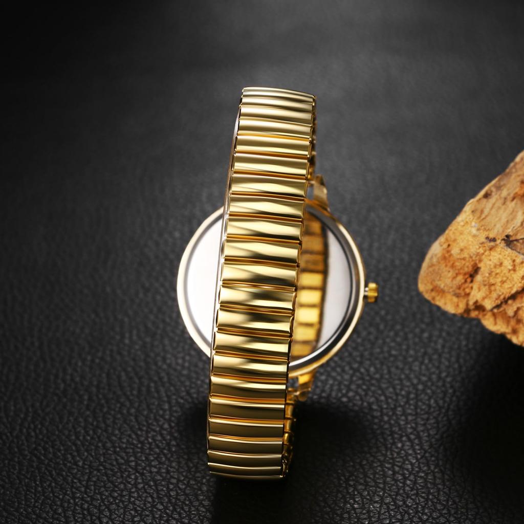 Аналоговые, один размер, модные часы из нержавеющей стали для поездок на работу или в школу, белые, наручные женские часы, светящиеся, дисплей, водонепроницаемые