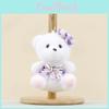 Lina Cartoon Soft Bear Keychain With Tulle Skirt Stuffed Toy Gift For Kids Girls