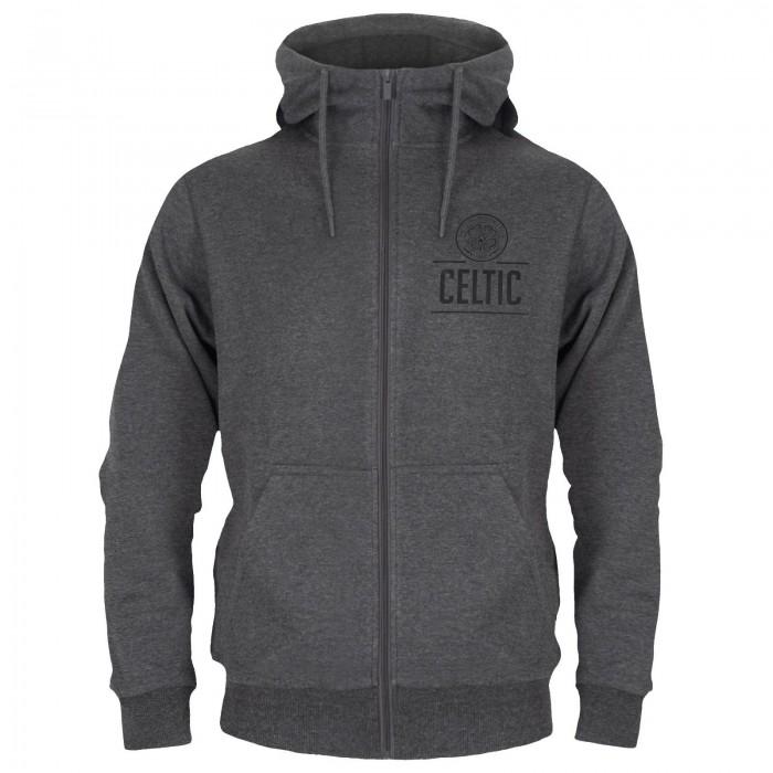 Celtic FC Mens Fleece Full Zip Hoodie