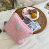 Flower Pattern Women Makeup Bag Toiletries Cosmetic Organizer Zipper Bag Travel Wash Pouch Cosmetic Storage Bag Home Accessorie