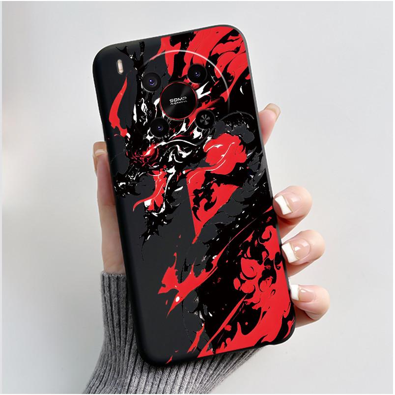 Phone Case For ZTE Blade V70 Max/Nubia V70 Max Soft Silicone Black Case Bright Pattern Pink Sand Beach,Garden Shockproof Shell