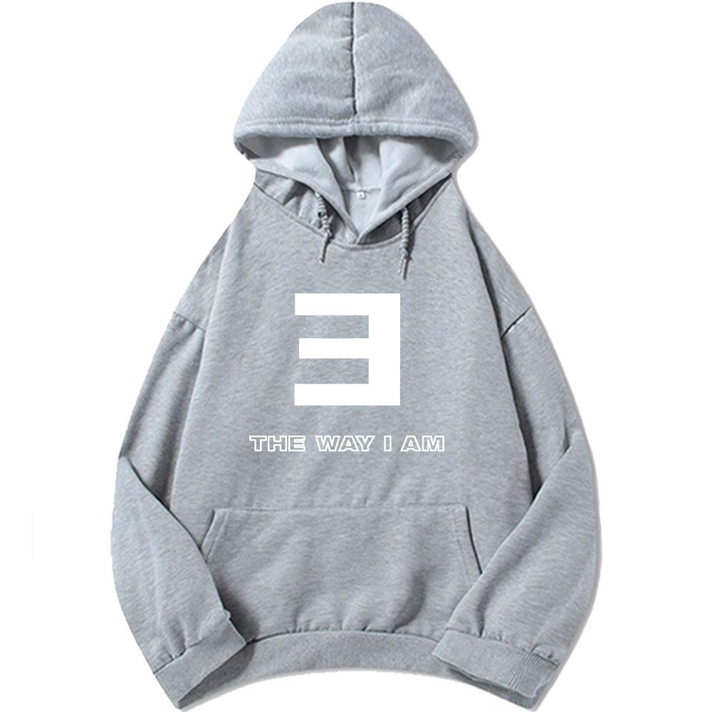 Худи The Way I Am Eminem STANS Модный свитшот с длинным рукавом Осень Флисовые пуловеры С капюшоном Мужская Женская Одежда