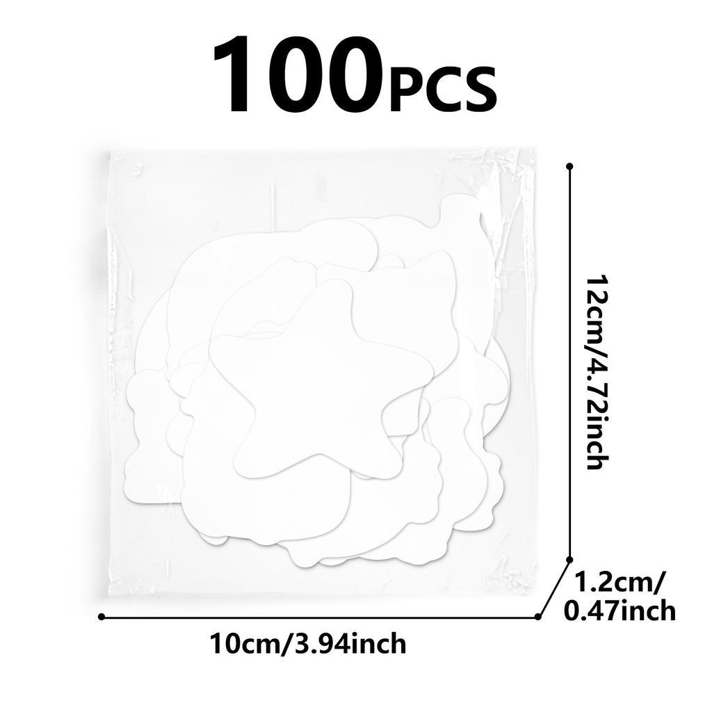 100 Small Size 4cm Globe Mix and Match Stickers Ebay Cute Cartoon Fresh Head