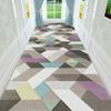 Modern Geometric Carpet Non-Slip Wear Corridor Living Room Entrance Suitable For Light Luxury Minimalist Style Decoration