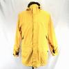 Водонепроницаемая горная парка с подкладкой, куртка-блузон, верхняя одежда, мужская XS, желтая, на двойной молнии(ИСПОЛЬЗОВАЛ)