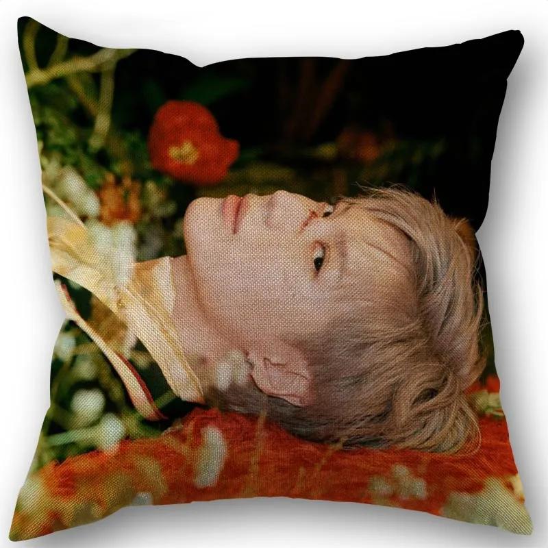 Тэмин K-pop Звезда Наволочка Высокое Качество Домашний Текстиль Хлопково-Льняная Ткань 45x45см Односторонняя Декоративная Наволочка Новинка 0519