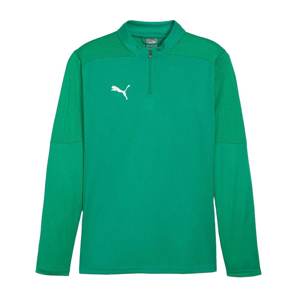 Puma Мужской тренировочный топ TeamFinal на молнии до четверти