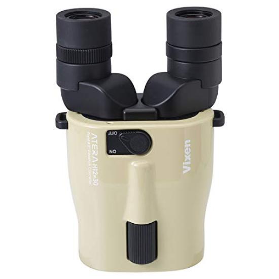 Vixen ATERA Anti-Vibration Binoculars, Beige, H12x30mm, 11493-1