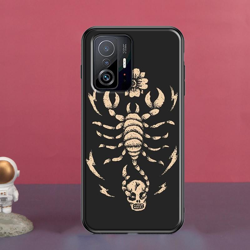 Чехол Скорпион для POCO X5 X3 F5 Pro X4 F4 GT M5s C40 F3 для Xiaomi 13 Lite 12 11T 12T Pro 12X