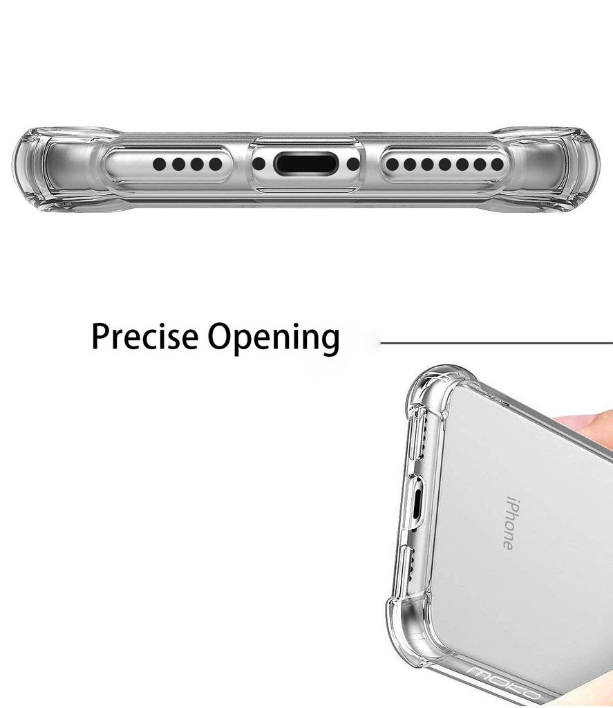 Силиконовый прозрачный чехол для телефона