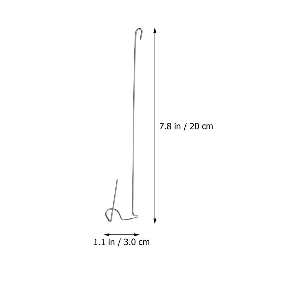 6 Pcs Air Pineapple Hook Display Hanger for Tillandsia Plant Holder Ceiling Hanging Plants Coat Hangers Stand Planter