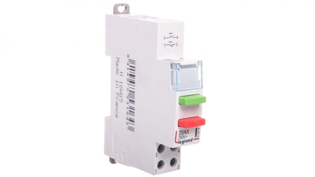 Modular Switch Monostable Double 1NO 1NC 20A 250V Ac Lp432 412916