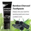 100g Bamboo Charcoal Toothpaste Deep Clean Dispel Smoke Stains Whitening The Black Toothpaste Oral Health Care