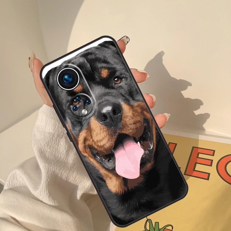 Чехол для телефона Honor с изображением ротвейлера для Honor Magic 8 7 6 5 Pro Чехол для Honor X9c X9b X9a X8a X8b 50 70 90 200 400 Lite