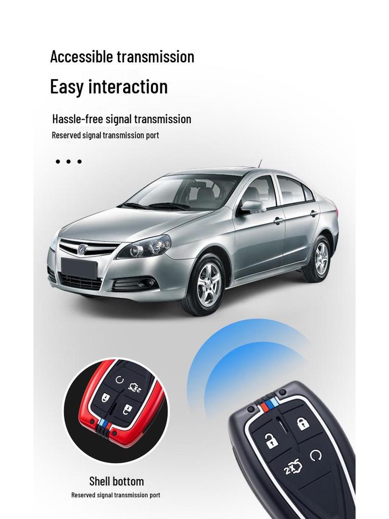 Changan Qiyuan A07/A05/A06/Q05/125MAX Metal Key Case Cover for Remote Control