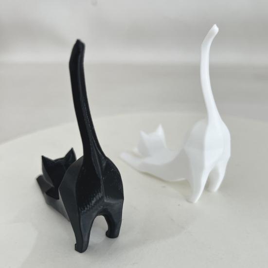 1/2/3 шт. Реалистичная скульптура кошки, напечатанная на 3D-принтере, ручной работы, имитация кошки, украшение для вечеринки, домашний декор, подарок для любителя кошек