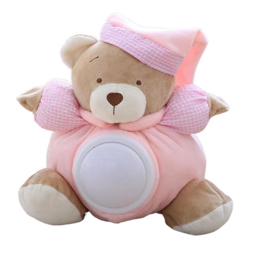 Musical Appease Bear Toys Breathing Light Breathing Stuffed Animal Toy Sleep Soother Sleep