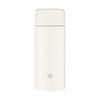 Zojirushi (ZOJIRUSHI) Seamless Stainless Steel Water Bottle, Screw Top, 0.36L, Pale White, SM-ZA36-WM