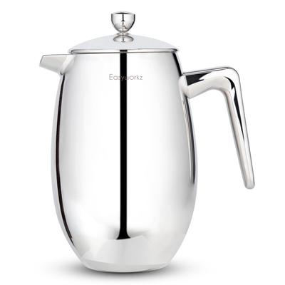 Easyworkz Nando French Press Двойные стенки Изолированная нержавеющая сталь 304 1000 мл Кофеварка и Чайник