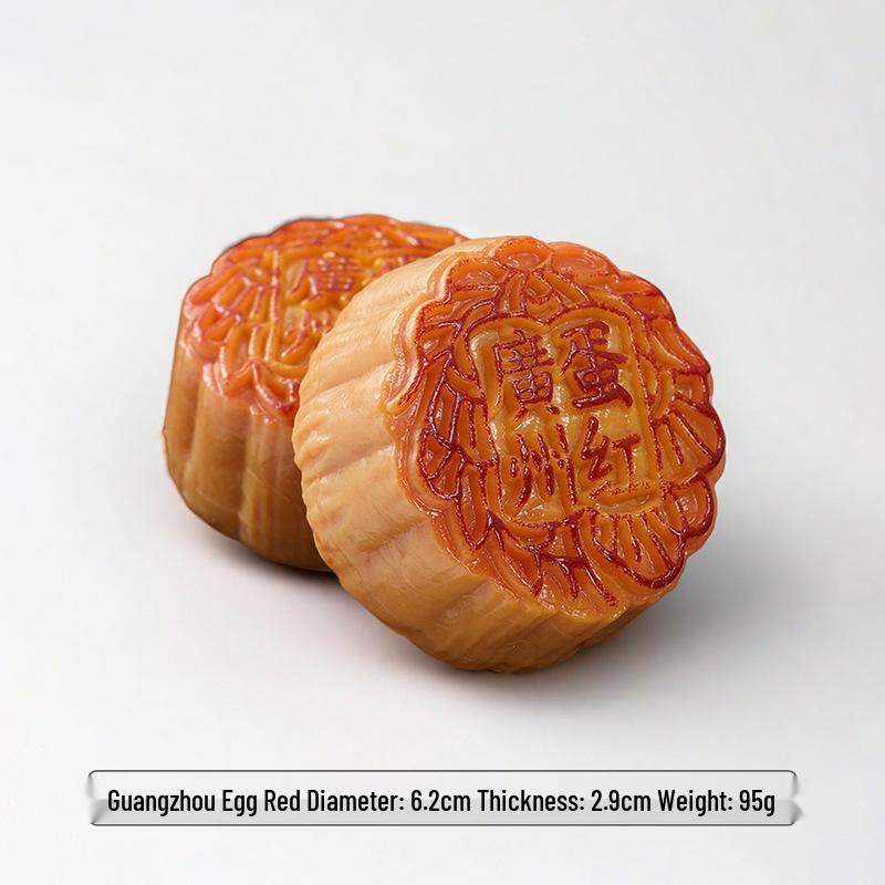 Red Bean Mooncake Simulation Toy - Children's Role-Play & Mid-Autumn Festival Decoration