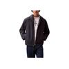 Waterproof Stand Collar Simple Casual Long Sleeve Jacket Men Jackets Dark-Blue 40EM587-410