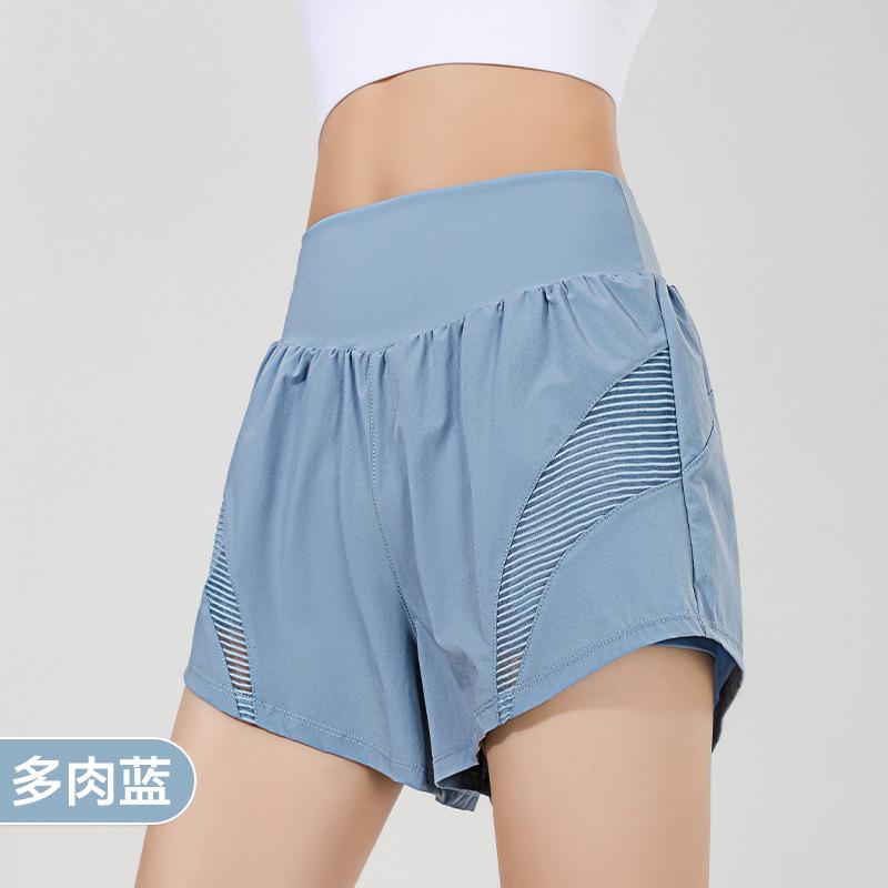Sports Shorts Quick-drying Professional Running Women's Outer Wear Casual Pants Fitness Anti-light Yoga Shorts Summer