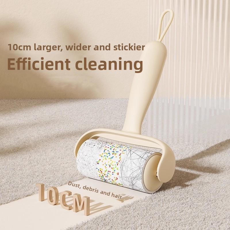 Бытовая щетка для волос со съемным сменным бумажным валиком - Мощный инструмент для удаления пыли с домашних животных для чистки одежды, волос и шерсти питомцев