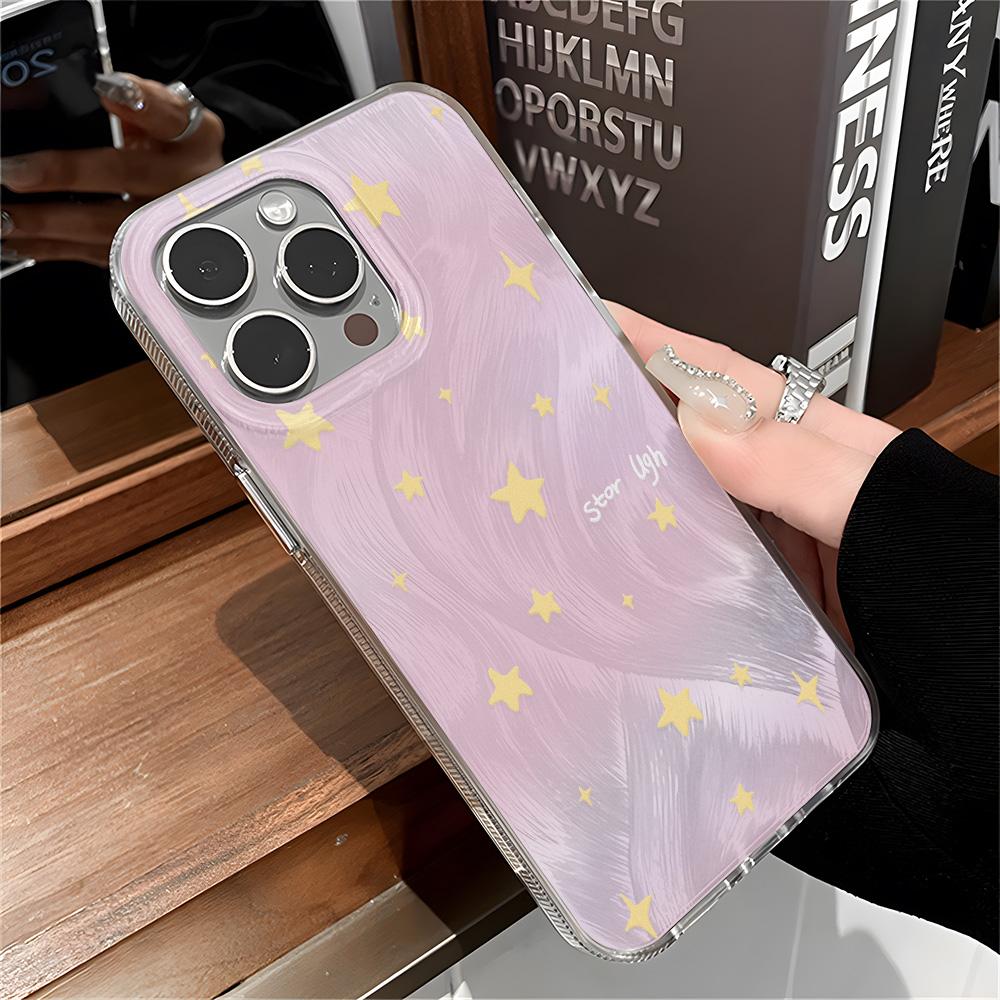 Чехол для телефона INS Star для iPhone 15, чехлы для iPhone 11, 13, 14, Pro, Max, Plus, 12, 13pro, 15pro, мягкий силиконовый чехол IMD Luxury Feather Yarn Funda