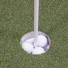 Портативный набор флагштоков для тренировки гольфа с ABS-putter для тренировок в помещении и на улице