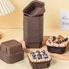 50Pcs/Set Cake Mold Square Shape Bread Pan Cake Muffin Cupcake Paper Cups