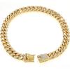 Dog Chain Collar Luxury Gold Pet Metal Chain Collar For Small Medium Large Dogs Cats Pet Jewelry Necklace Accessorie
