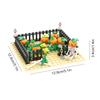 MOC Farm Pastoral Set Building Blocks Plant Fruit Crop Scene Building Blocks DIY Building Block Set Compatible with Major Brands