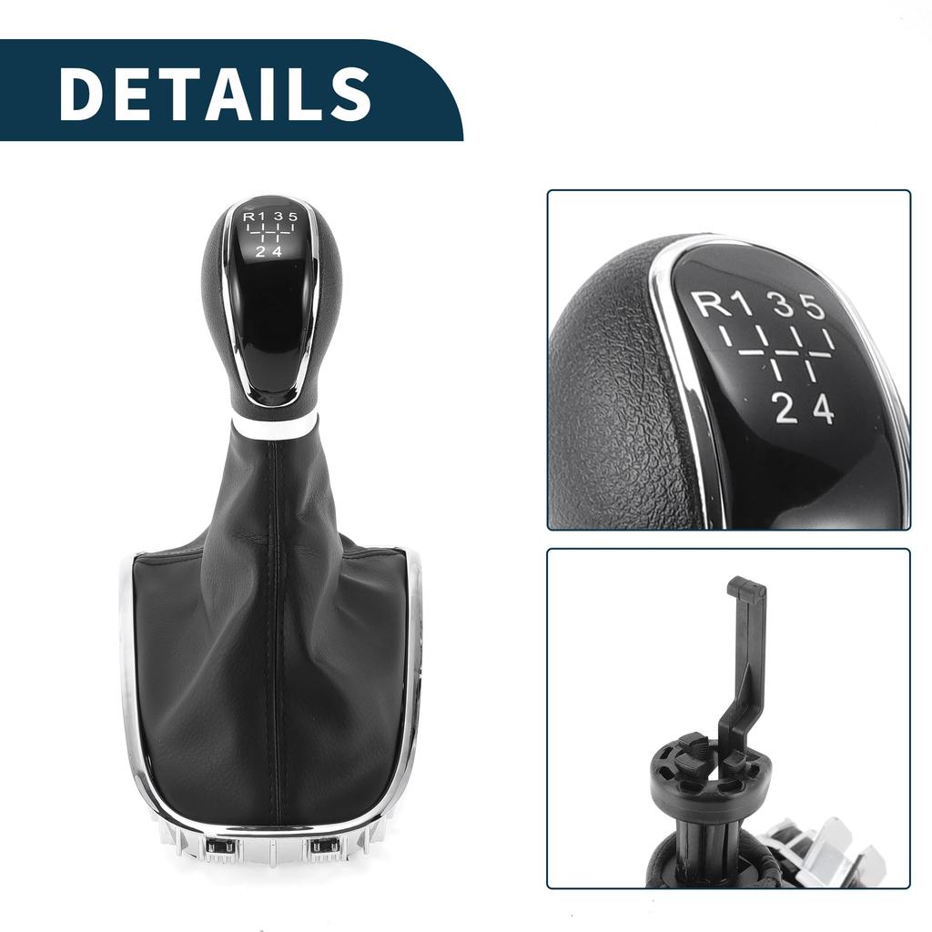 TUCKBOLD Ручка переключения передач с чехлом для Opel Astra 1 шт. 5-ступенчатая 2010-2015, Черная,
