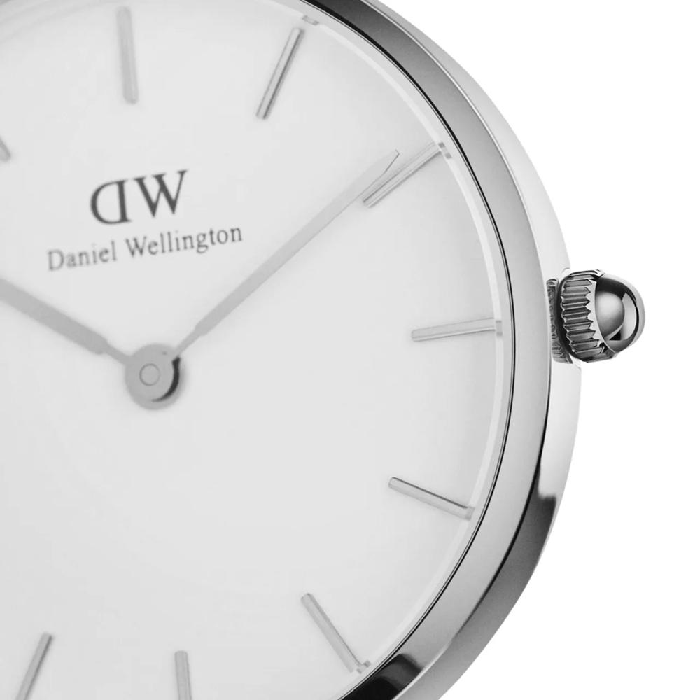 Danielwellingteon Petite St Mawes 2-цветные коричневые женские кожаные часы