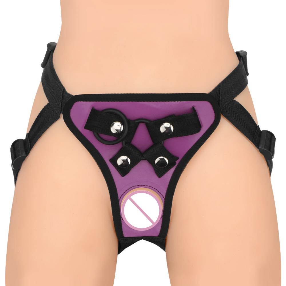 Adjustable Harness Belt With Rings Erotic Costumes Adult Games Sex Toys for Men Penis Panties Strap On Dildos Pants Strapon Realistic Dildo Pants