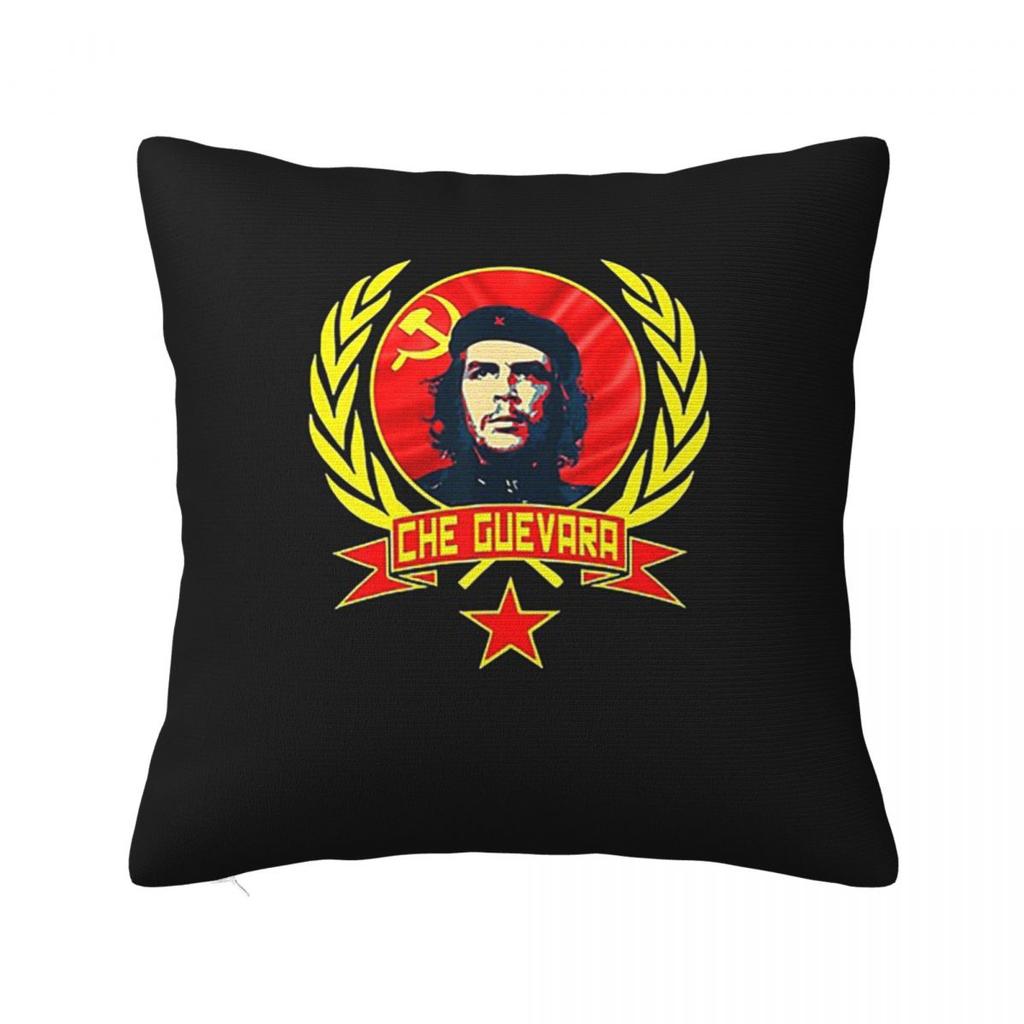 Che Guevara Square Pillowcase Pillow Cover Polyester Cushion Decor Comfort Throw Pillow for Home Sofa