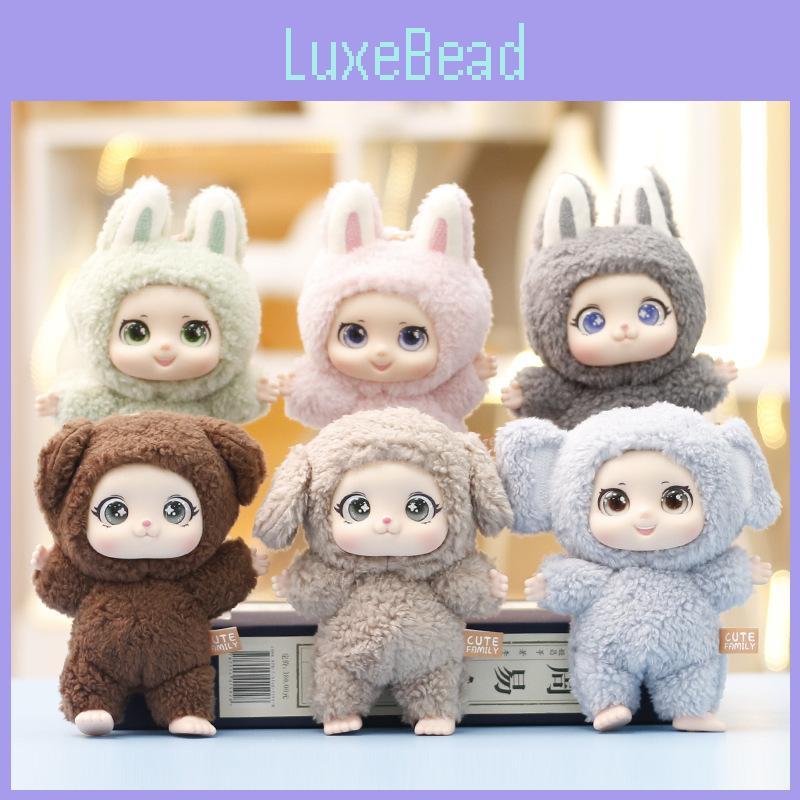 Bunny Silicone Soft Pendant With Plush Fill For Keyring And Kids Room Decor