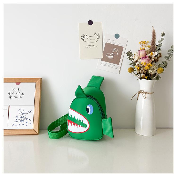 2024 новая корейская версия мультфильма детская нагрудная сумка для мальчиков красивая сумка через плечо модная детская сумка-мессенджер цельная доставка