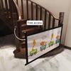Pet Isolated Network Pet Dog Barrier Fence Breathable Mesh Playpen Indoor Baby Gate Puppy Entrance Security Stairs Door For Kids