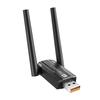 USB WiFi Adapter 5G&2.4G 5dBi Antenna Bluetooth 5.4 Adapter for PC Computer Windows USB Ethernet Network Card WiFi Dongle