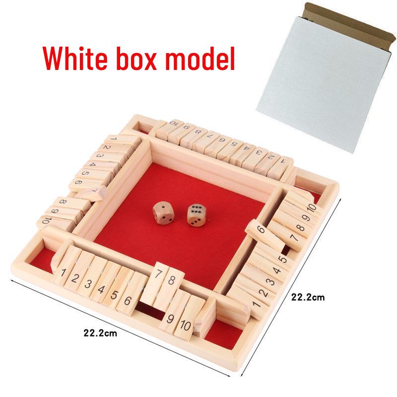 Детская карточная игра с перекидыванием чисел: Образовательные, Развлекательные, Четырехсторонние настольные и реквизит для питьевой игры для вечеринок