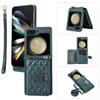 Чехол-кошелек через плечо для телефона Samsung Galaxy Z Flip 5 4 3 Flip5 Z Fold 3 4 5 S23 S22 Ultra A13 A14 A54 A24 A52 с кожаным чехлом и подставкой для карт